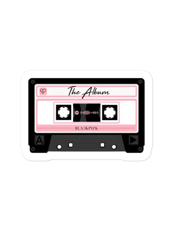 BlackPink Cassette Sticker