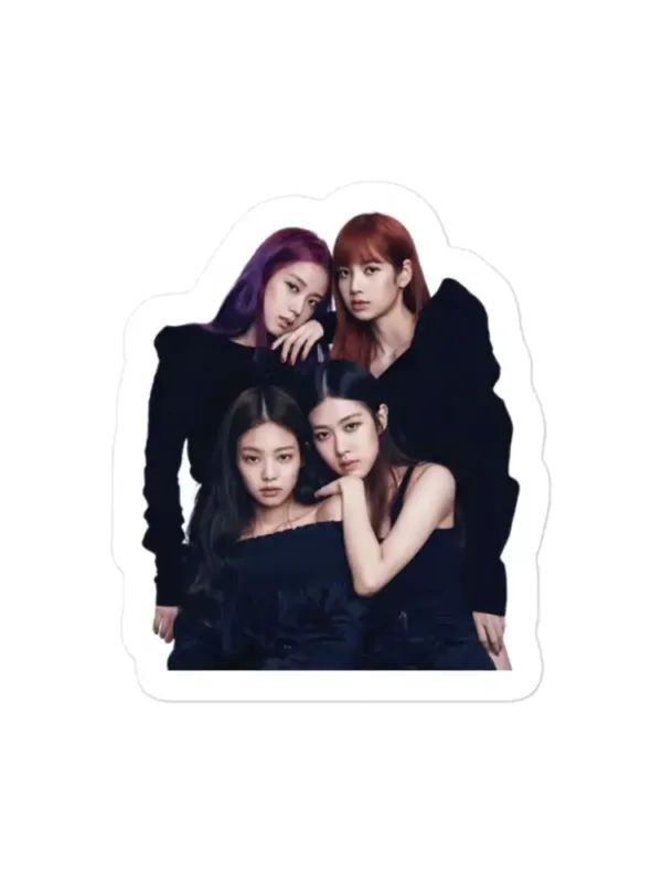 Black Pink Sticker