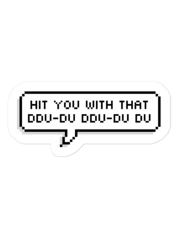 Ddu Du BlackPink Sticker
