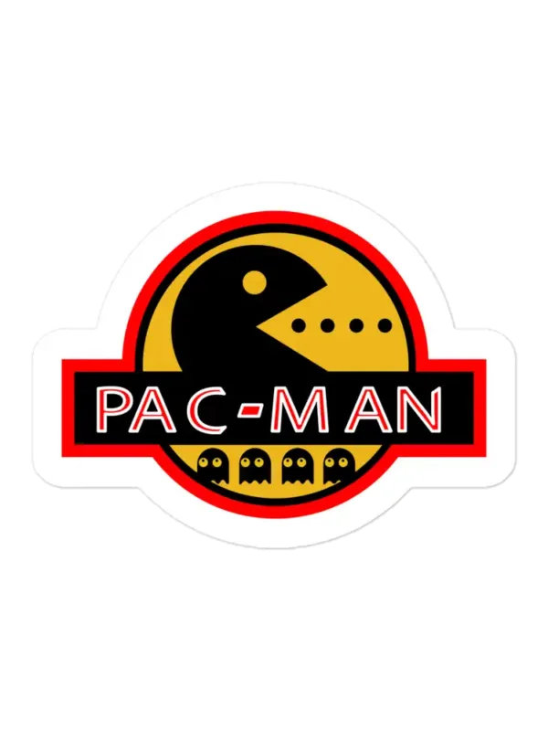 Jurassic Pac-Man Sticker