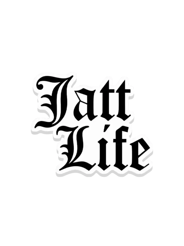 Jatt Life Car Sticker