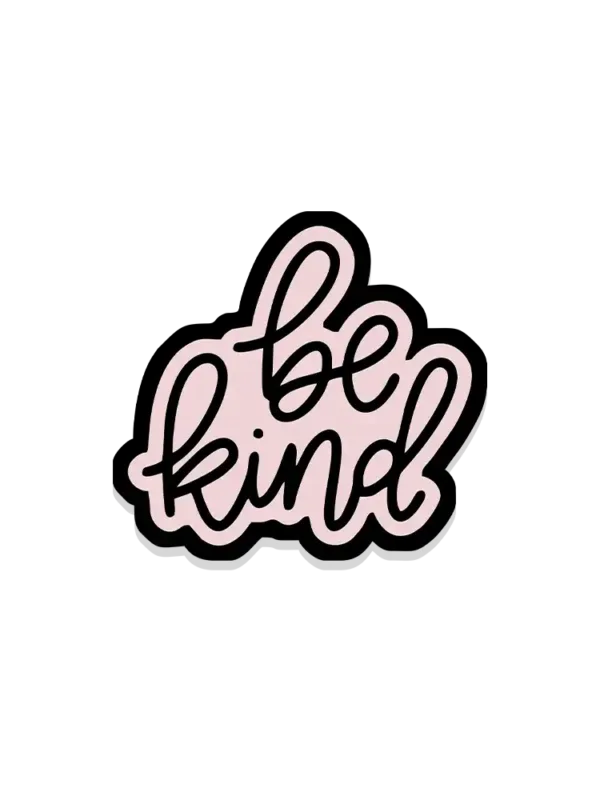 Pink Be Kind Sticker