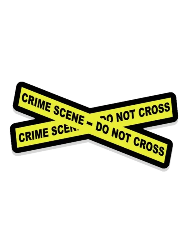 Crime Scene Do not Cross Sticker