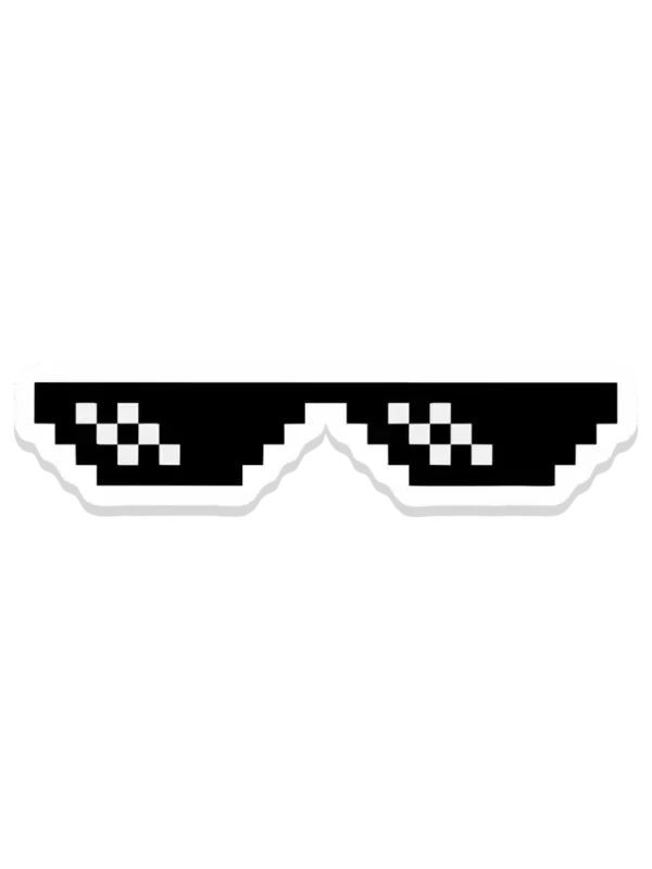 Swag Glasses Sticker