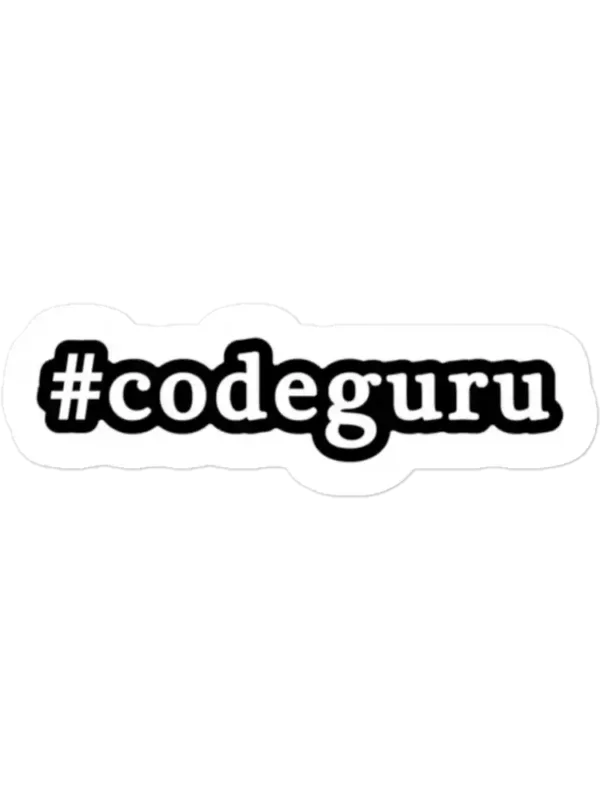 #CodeGuru Sticker