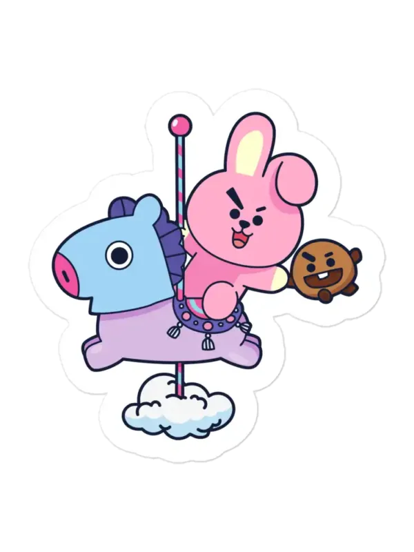 BTS J-Hope Suga and Jungkook Sticker