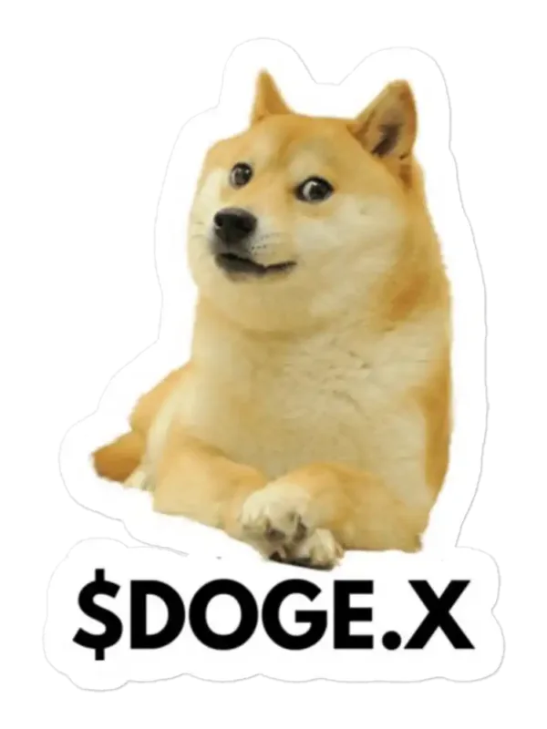 Dogex Crypto Sticker