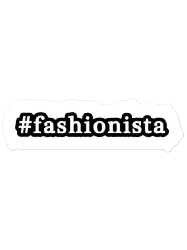 Fashionista Sticker