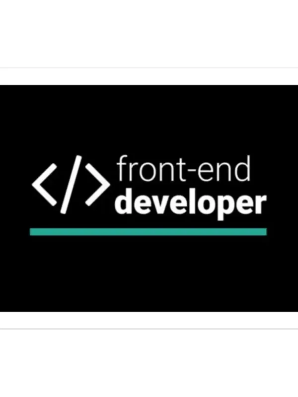 Front End Developer Sticker