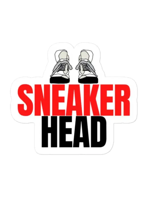 Sneaker Head Sticker