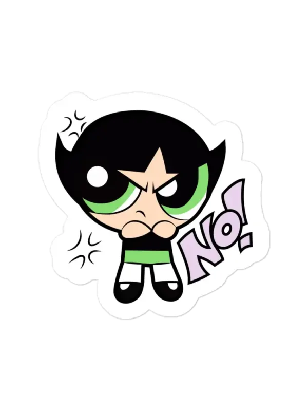 The Powerpuff Girls Buttercup No Sticker