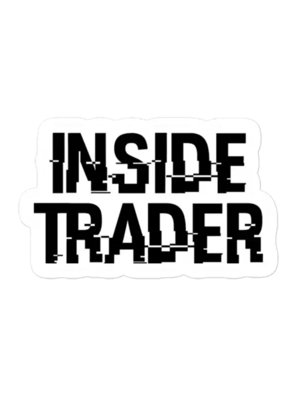Trader Inside Sticker