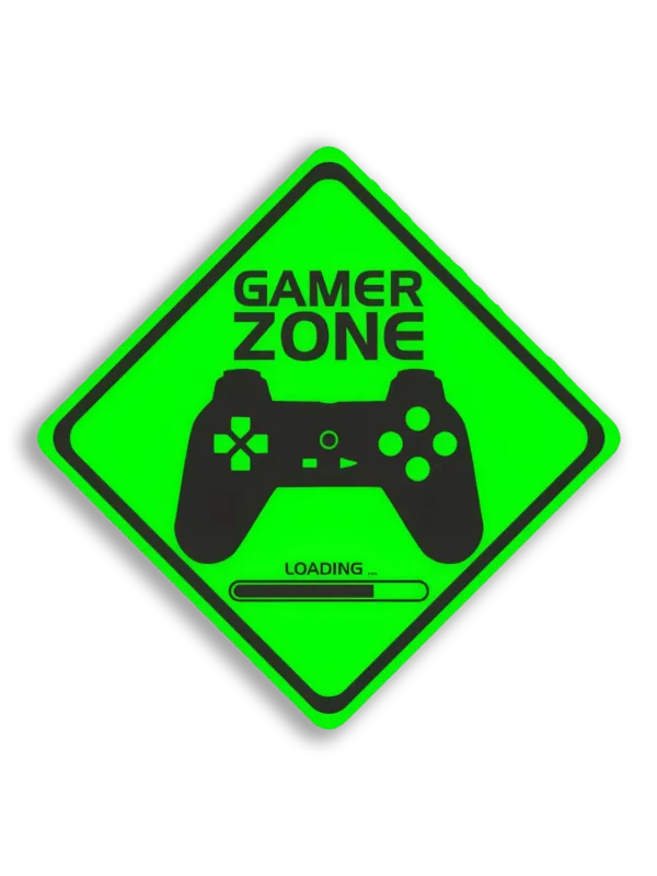 Gamer Zone Loading... Sticker