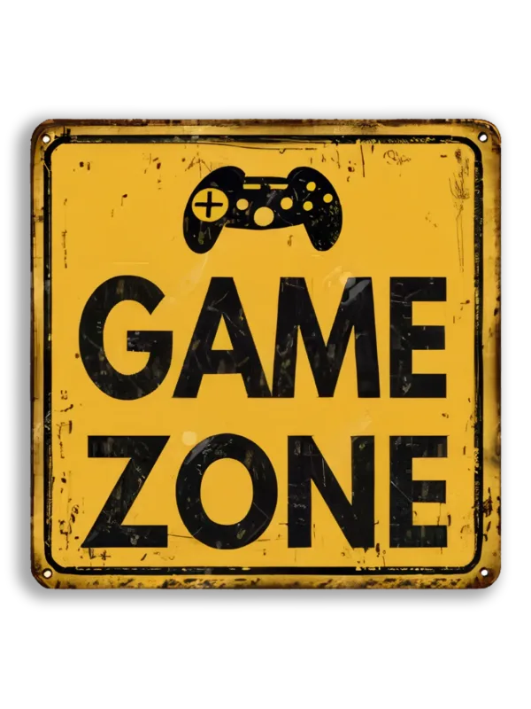 Welcome to the Game Zone Sticker