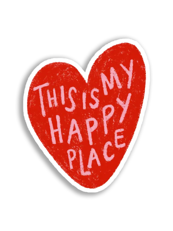 This Is My Happy Place Sticker