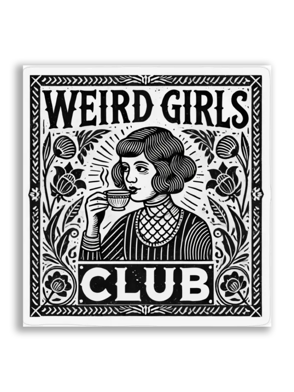 Weird Girls Club Sticker