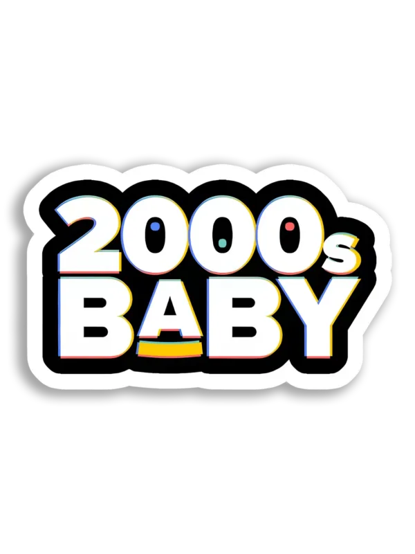 2000s Baby Sticker Image Sticker