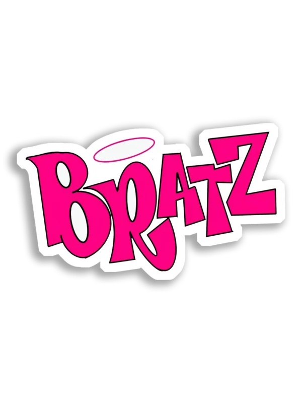 Bratz Logo in Pink Sticker
