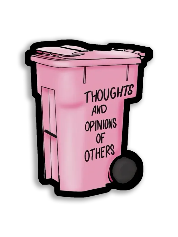 Thoughts and Opinions of Others Sticker