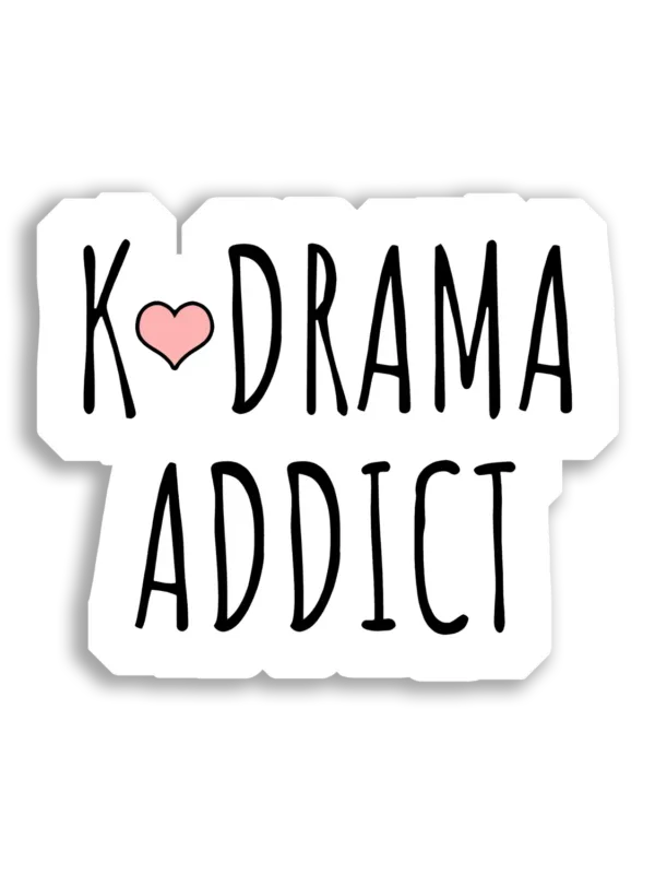 K-Drama Addict Sticker