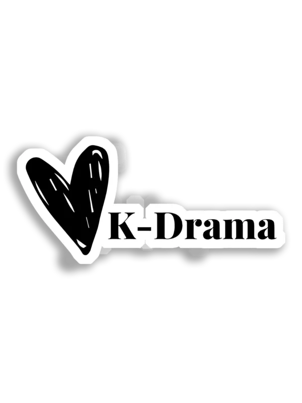 I Love K-Drama Sticker