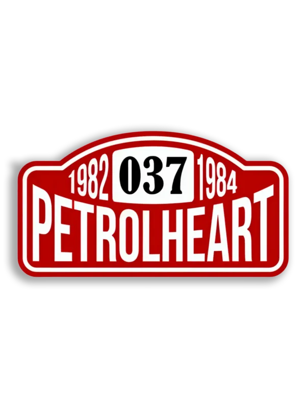 Petrolheart 1982-1984 037 Car Sticker