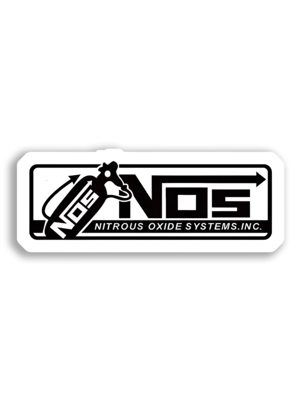 NOS Nitrous Oxide Systems Inc. Car Sticker