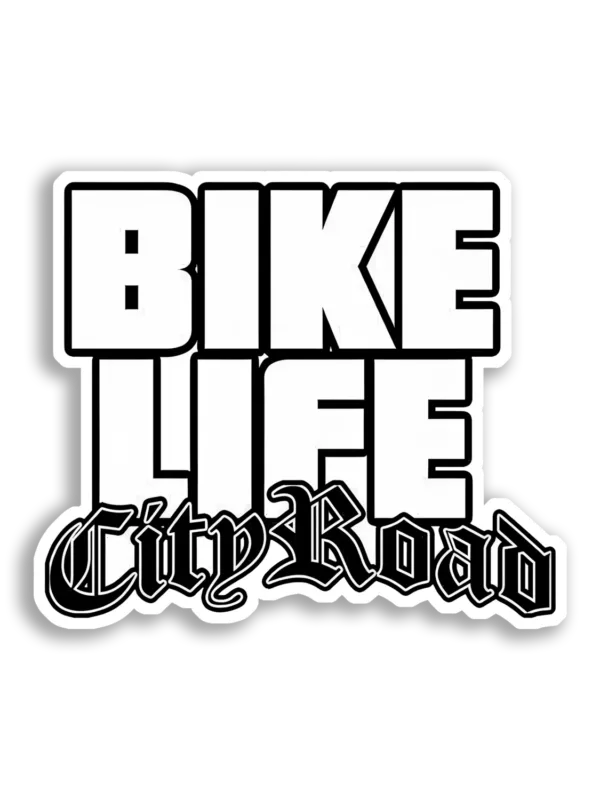 Bike Life City Road Car Sticker