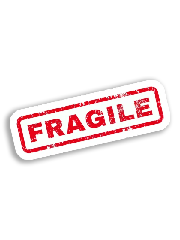 Fragile Handle With Care Sticker