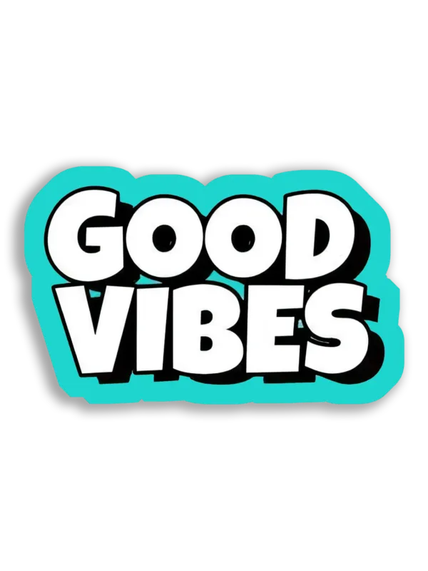 Good Vibes Only Sticker