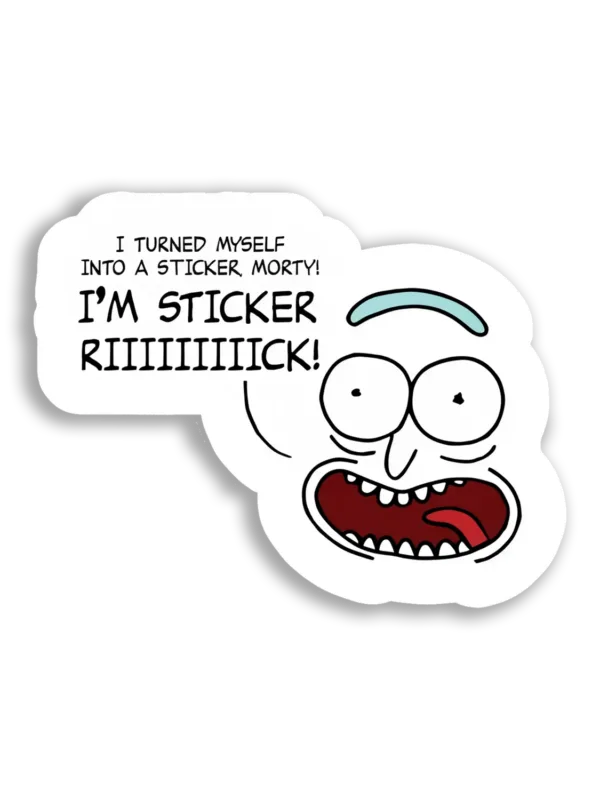 I'm Sticker Rick! Sticker