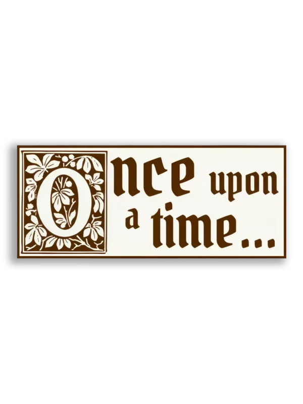 Once Upon a Time... Sticker
