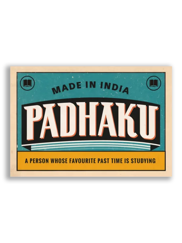 Made in India Padhaku Sticker