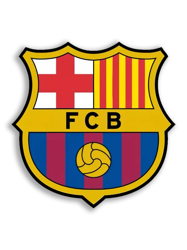 FC Barcelona Football Club Crest Sticker