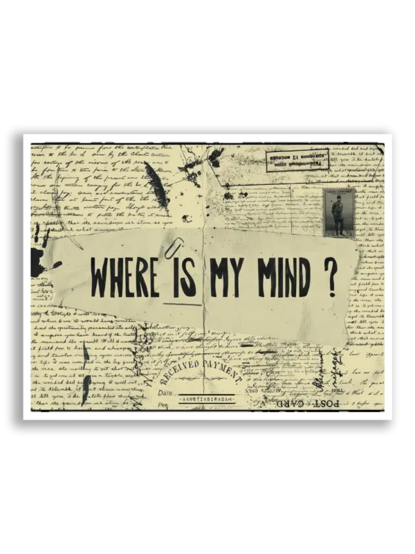 Where Is My Mind Sticker