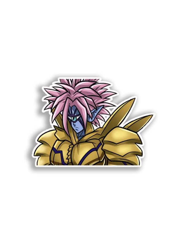 Golden Armored Elf Sticker