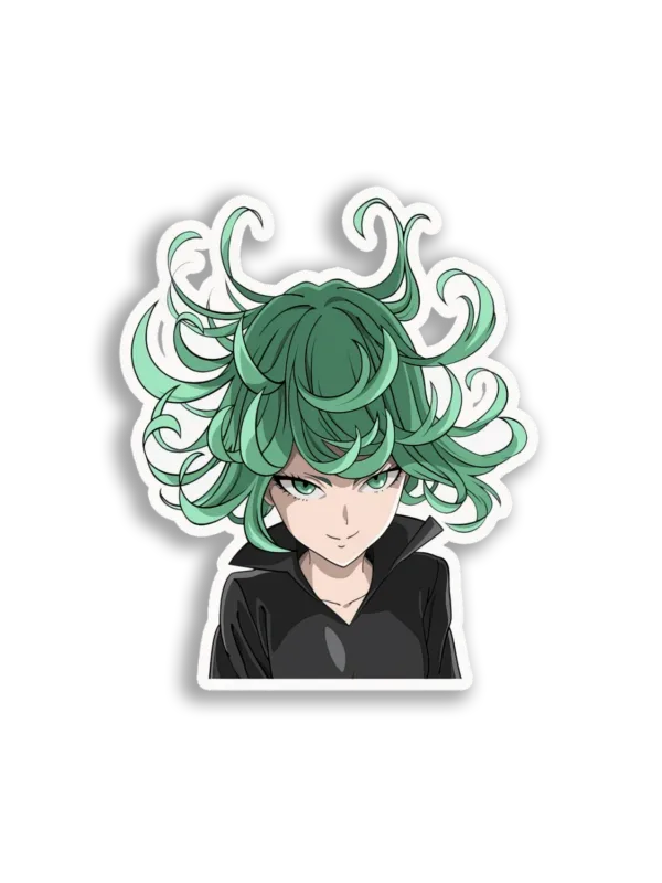 Tatsumaki Anime Portrait Sticker