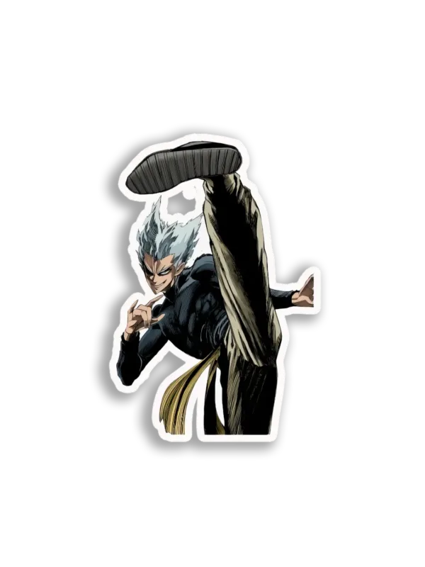 Bang's Flying Kick Sticker