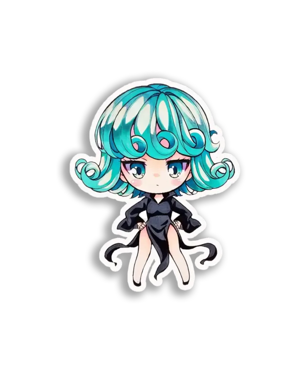 Tatsumaki Chibi Art Sticker