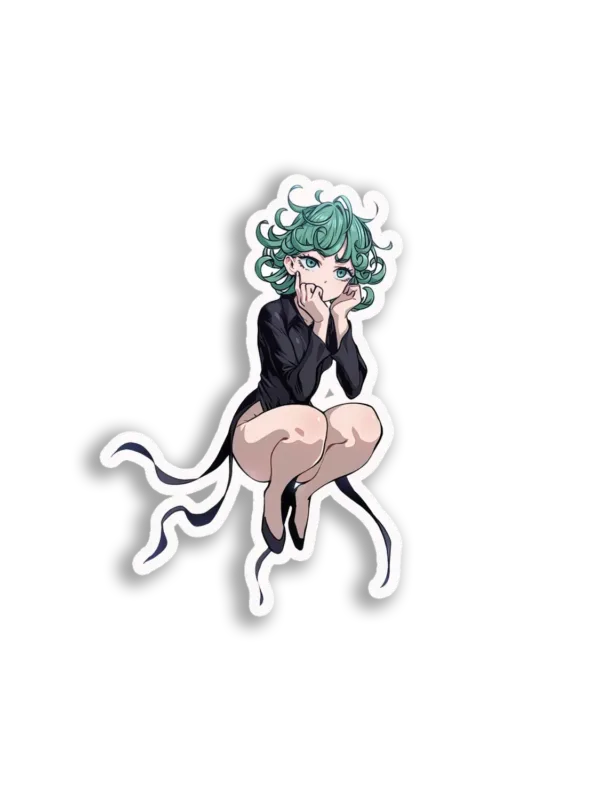 Tatsumaki Anime Art Sticker