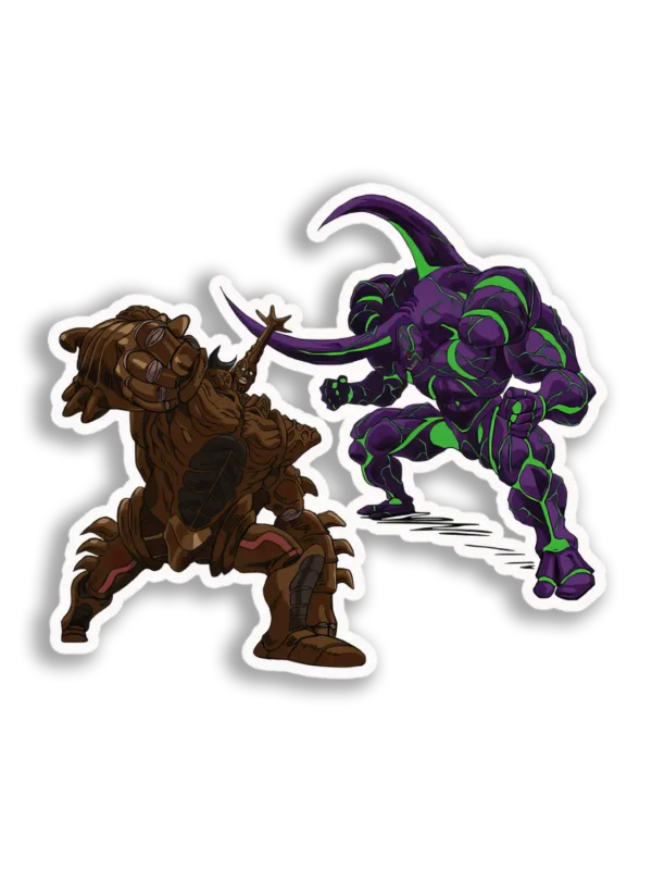 Monster Confrontation Sticker