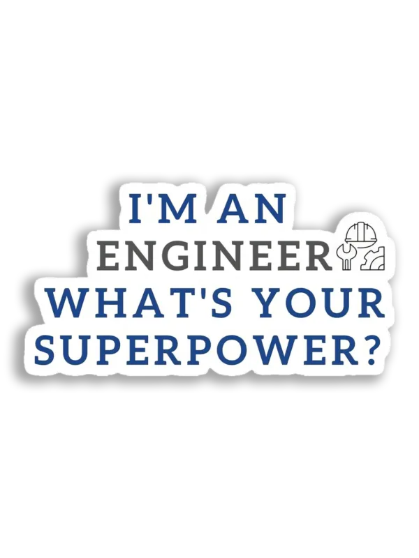 What's your superpower Sticker
