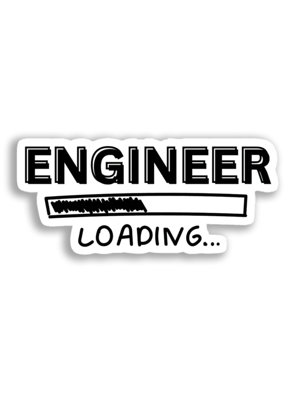 Engineer Loading Sticker
