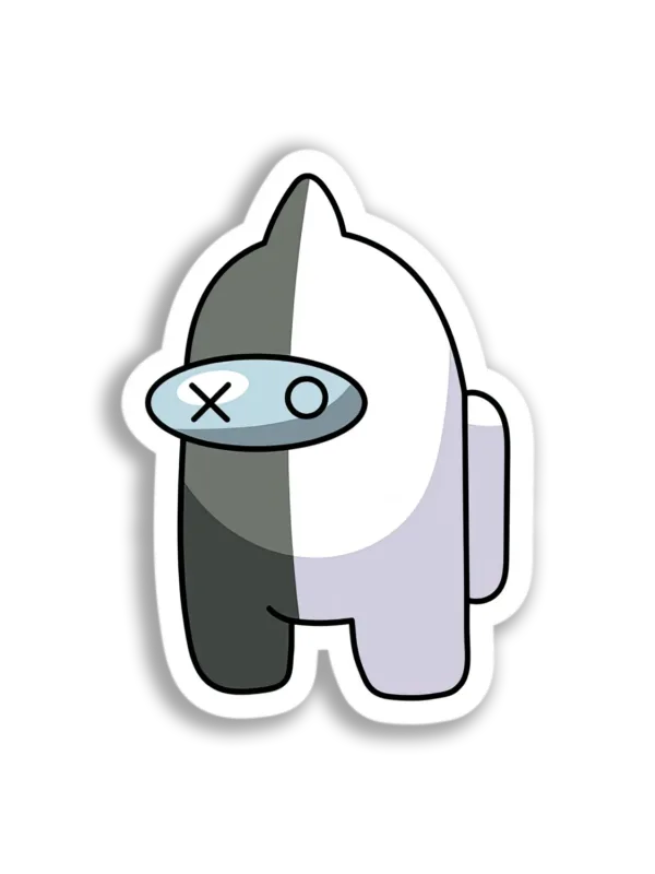 Dead Among Us Crewmate Sticker