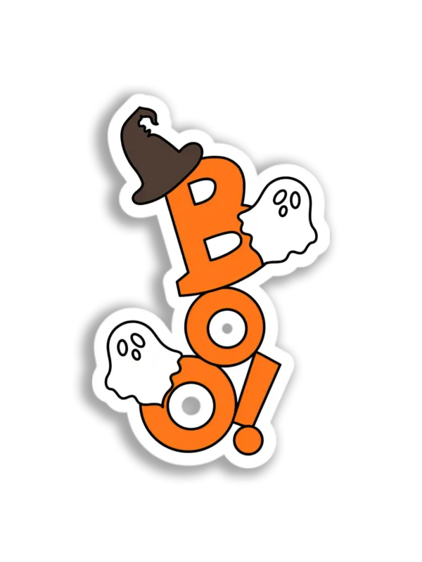 Halloween Boo! Sticker