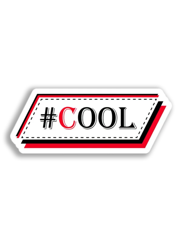 Hashtag Cool Sticker