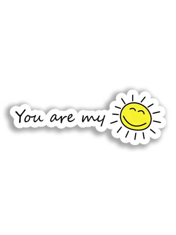 Smiling Sun Sticker