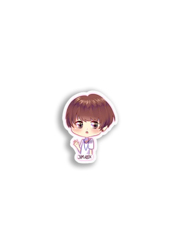 Jungkook Chibi Art Sticker