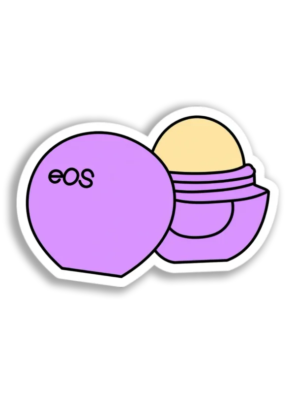 EOS Lip Balm Sphere Sticker