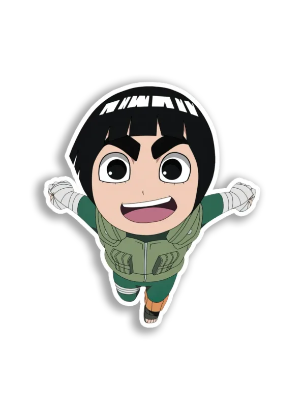 Rock Lee Chibi Art Sticker